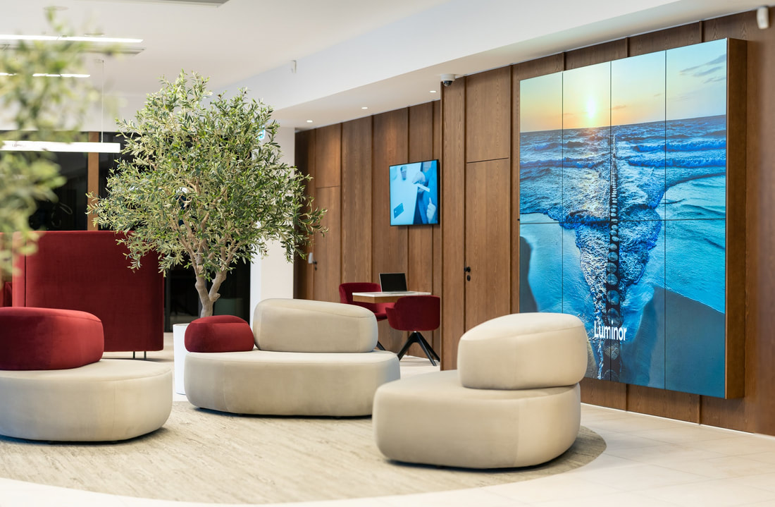 Business signage environment