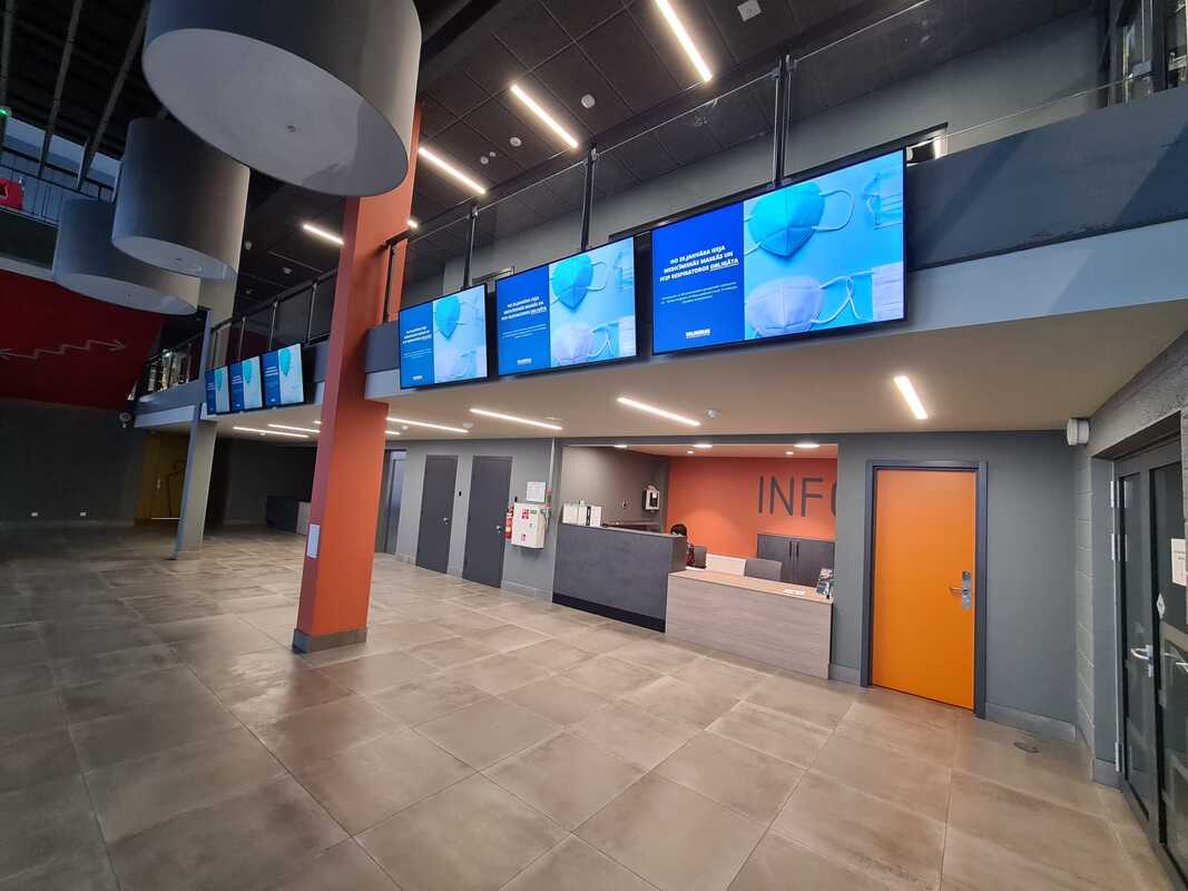 Uzņēmumu un iestāžu informācijas displeji